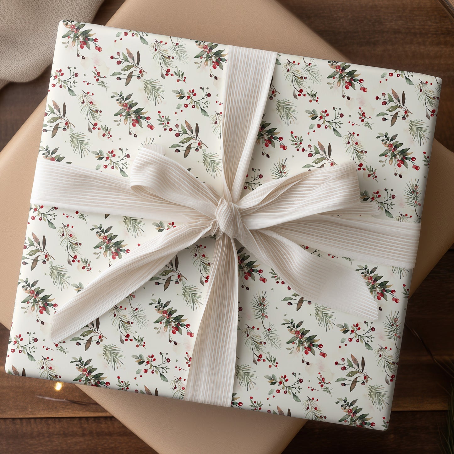 Winter Berries Dance Softly