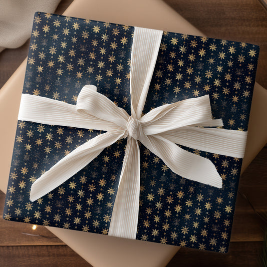 Golden Frost Dances Midnight Skies