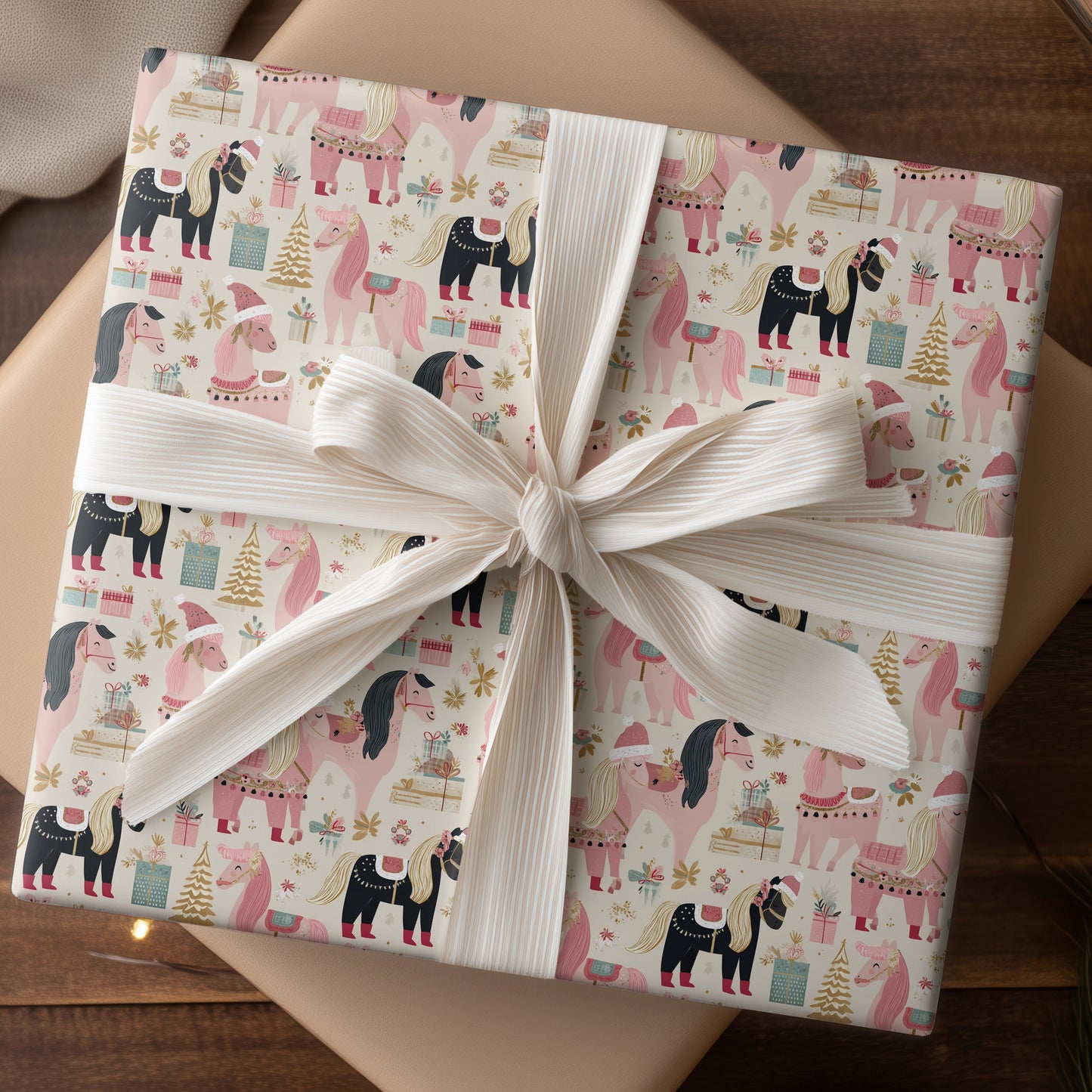 Holiday Horses Dancing With Joy