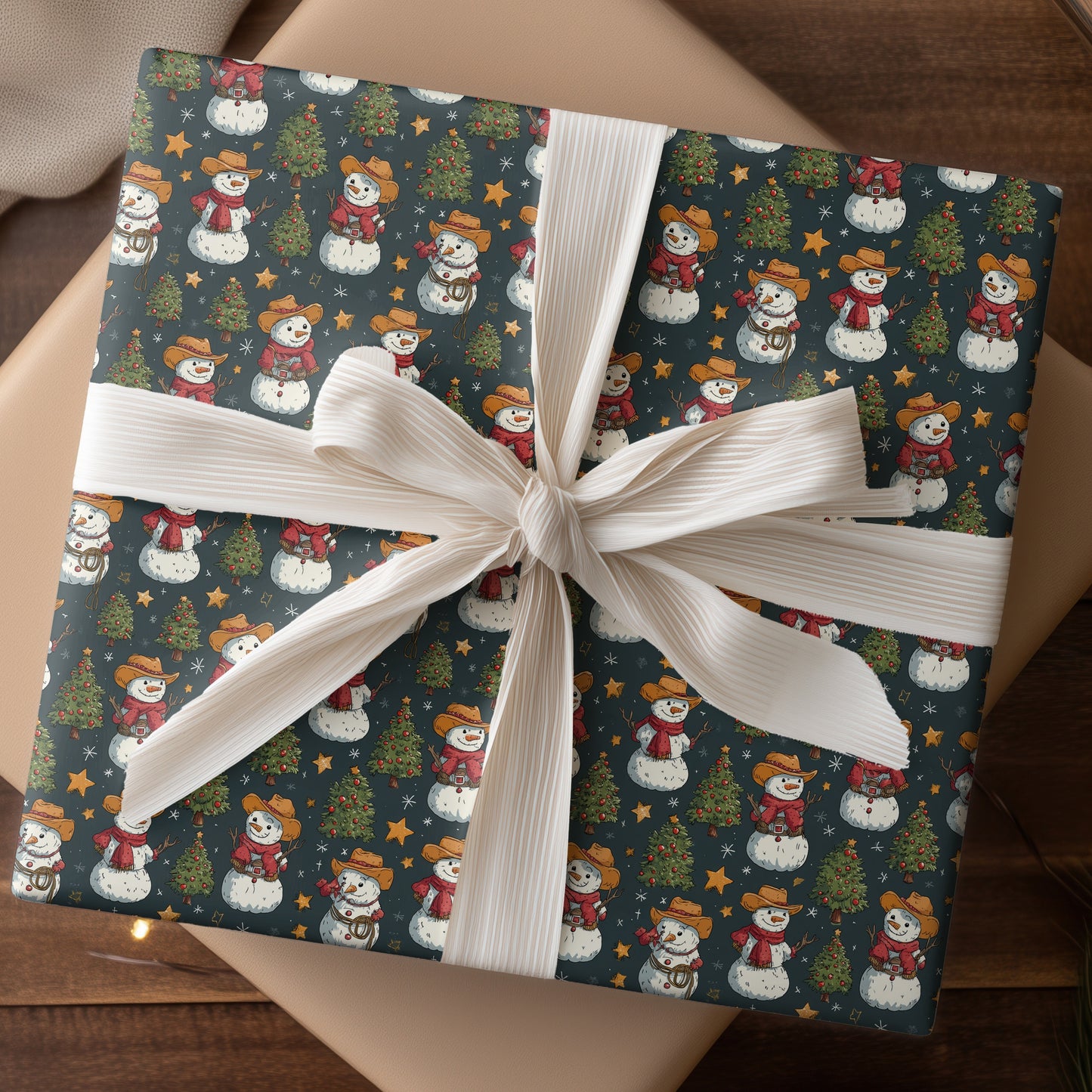 Snowmen Ride The Western Wind