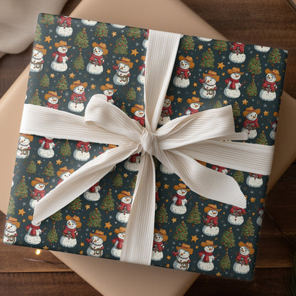 Snowmen Ride The Western Wind