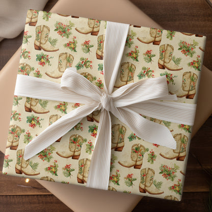 Cowboy Christmas Blooms With Tradition