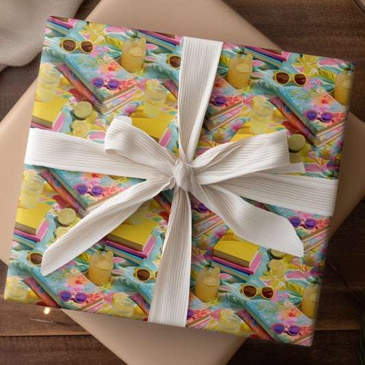 Citrus Dreams Between Book Pages