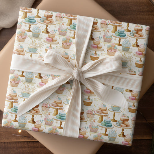 Delicate Pastries in a Winter Dream