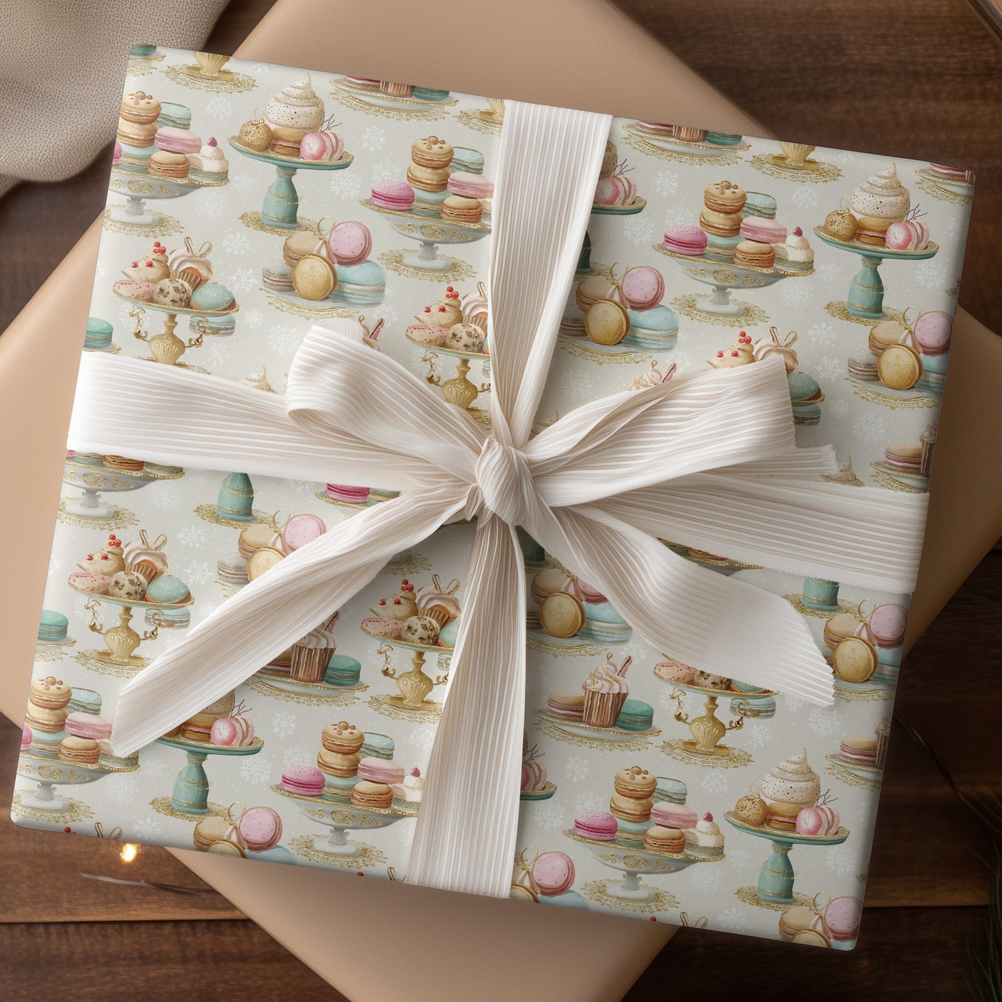 Sweet Snowflakes Dance On Pedestals