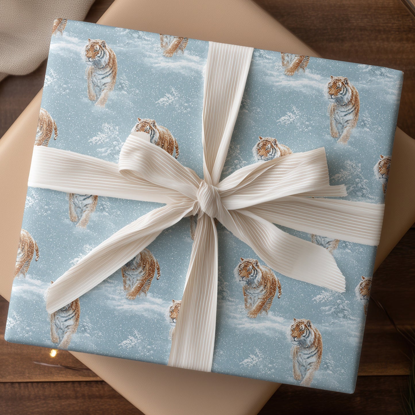 Tigers Dance Through Silent Snow