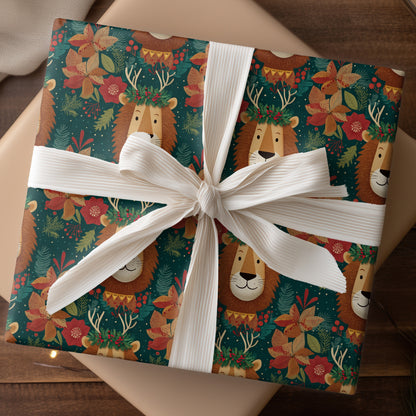 Festive Forest Friends Gather Close