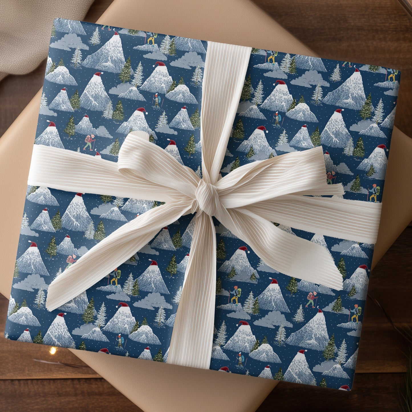 Festive Peaks And Winter Wanderers