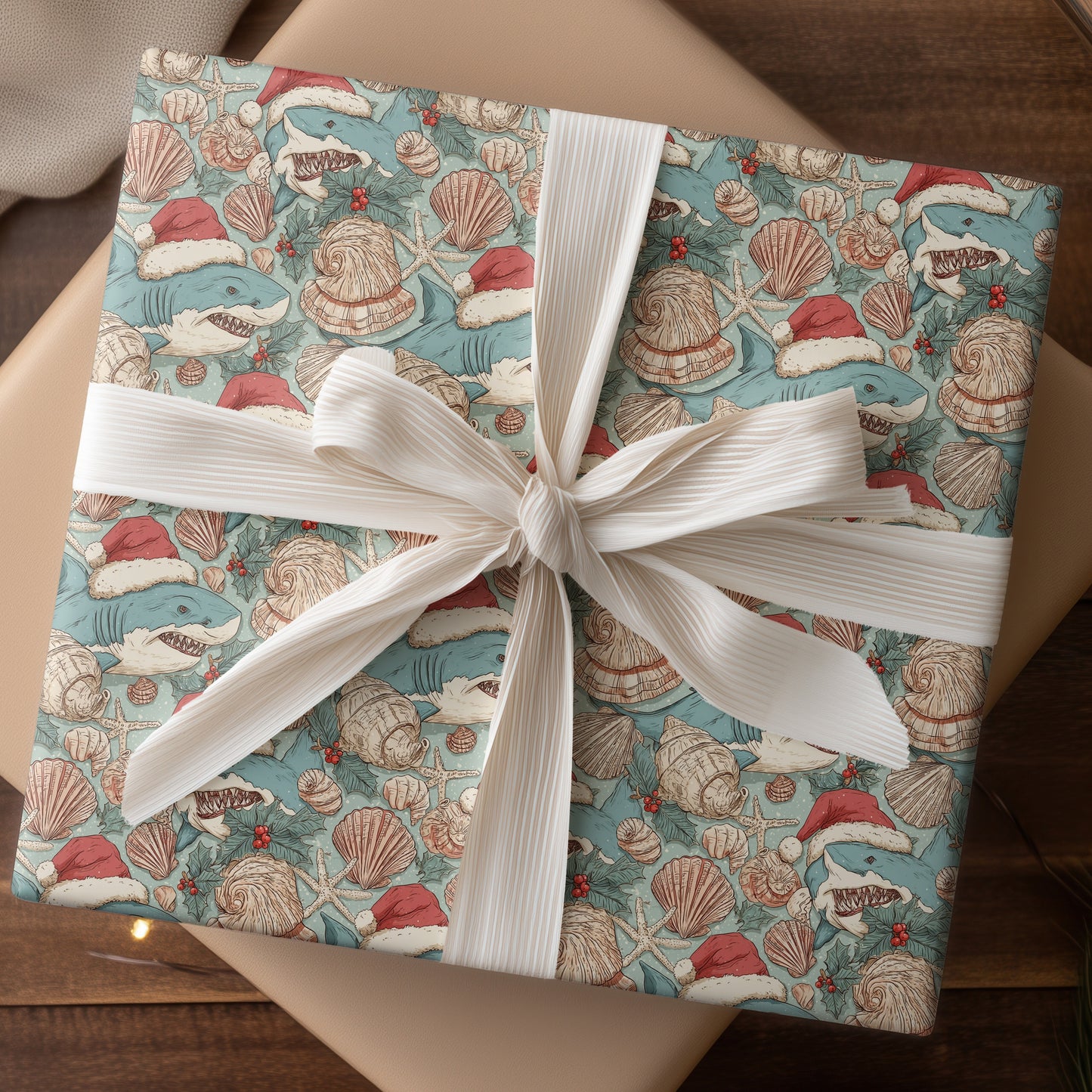 Sharks Wrap Gifts In Ocean's Embrace