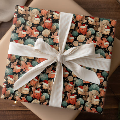 Festive Fish Swim Starry Seas