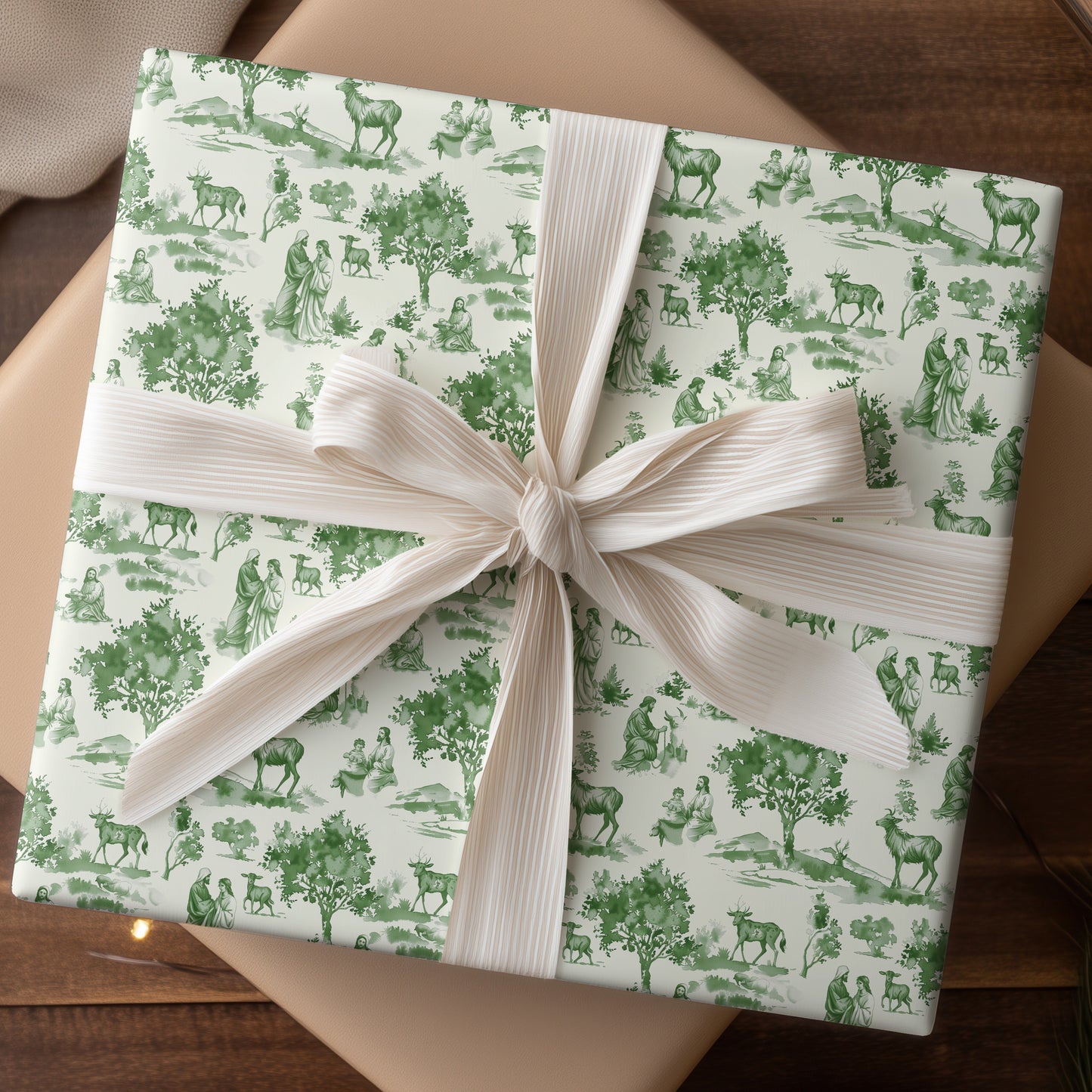 Green Parables Across Tranquil Landscapes