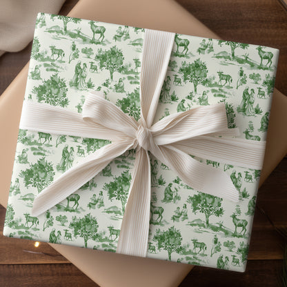 Green Parables Across Tranquil Landscapes