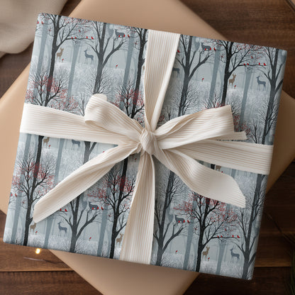 Cardinals Dance Through Winter's Stillness