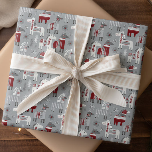 Nordic Horses Dance Through Winter