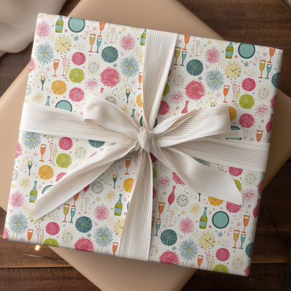 Midnight Sparkles Before Celebration