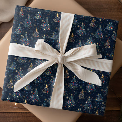 Midnight Stars Trim Winter's Trees