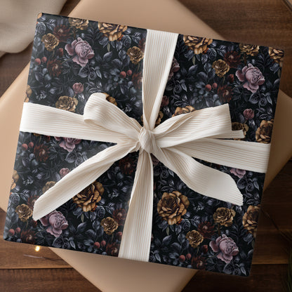 Midnight Blooms In Velvet Darkness