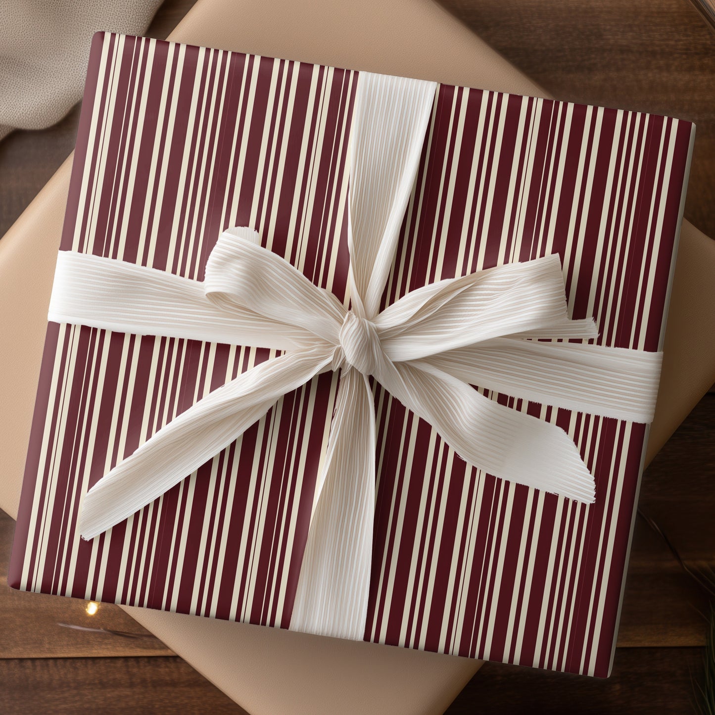 Burgundy Rhythms Slice Through Time