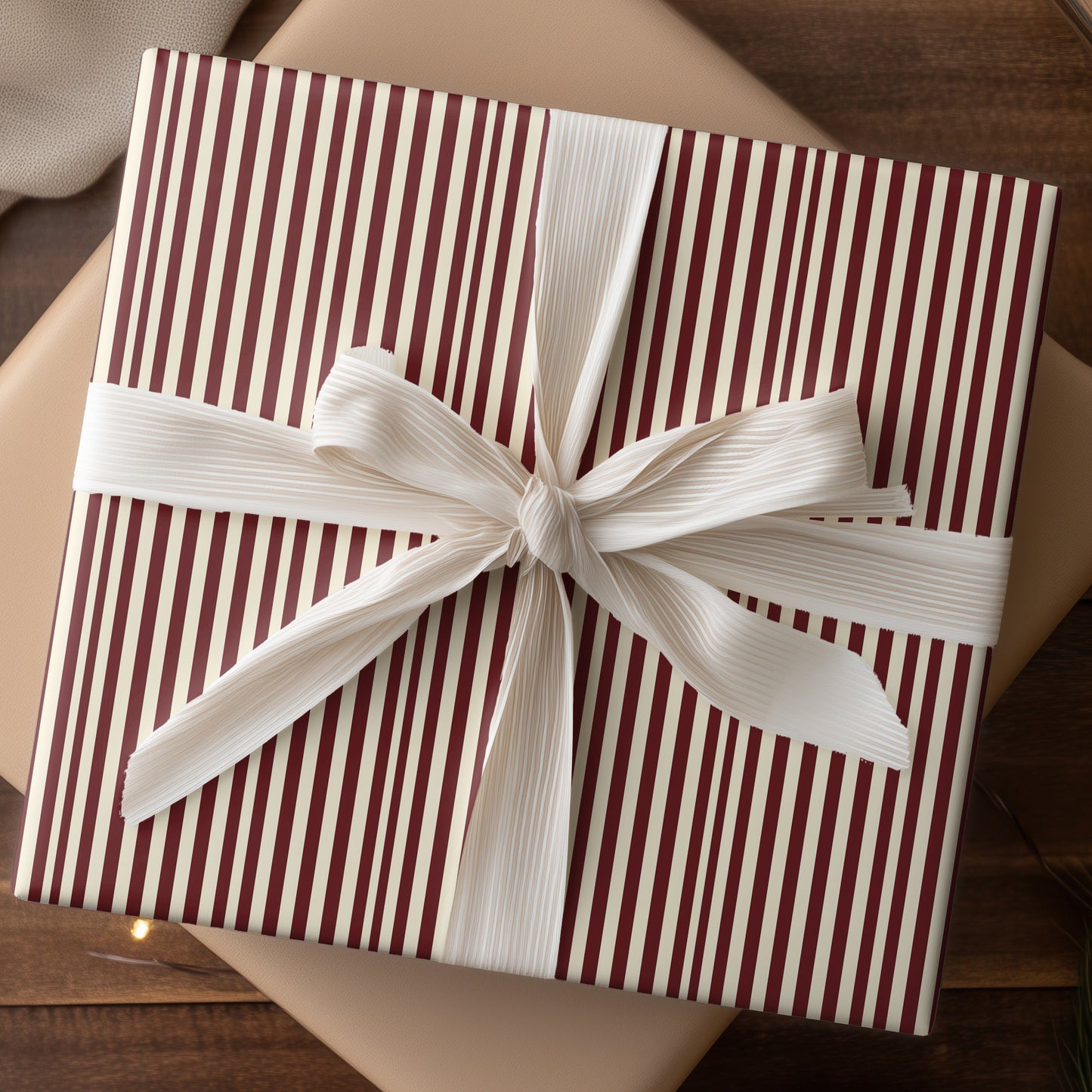 Rhythm Of Burgundy And Cream