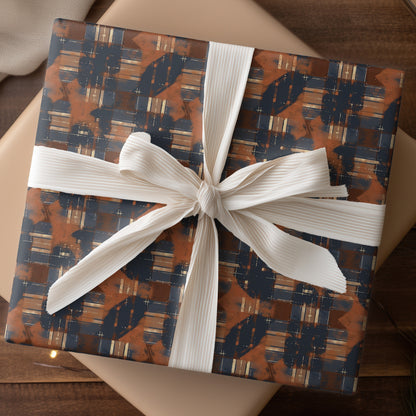 Rust Weaves Midnight Patterns