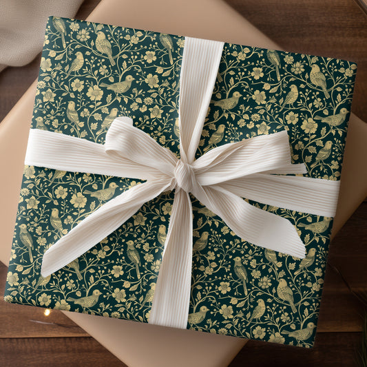 Golden Feathers Dance Through Midnight