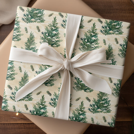 Winter's Evergreen Symphony