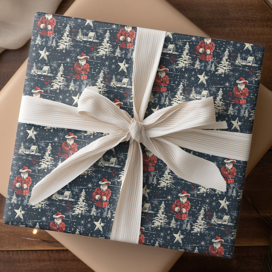 Frontier Santa's Starlit Journey