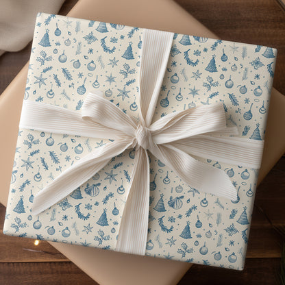 Winter's Delicate Blue Memories