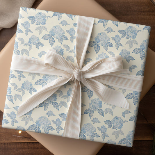 Blue Petals Dancing Softly