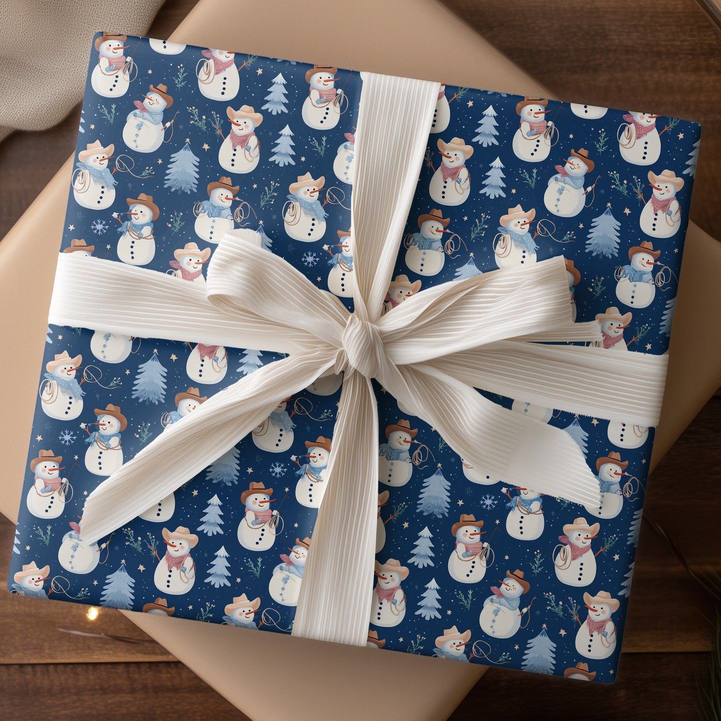 Snowmen Ride The Winter Range