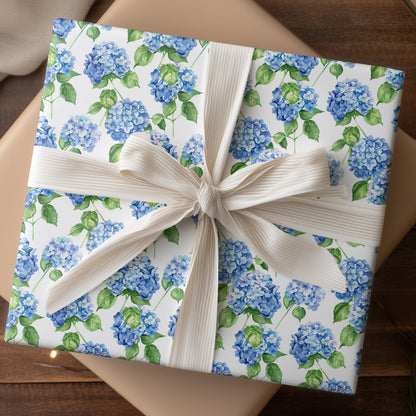 Blue Hydrangeas Dance Through Summer