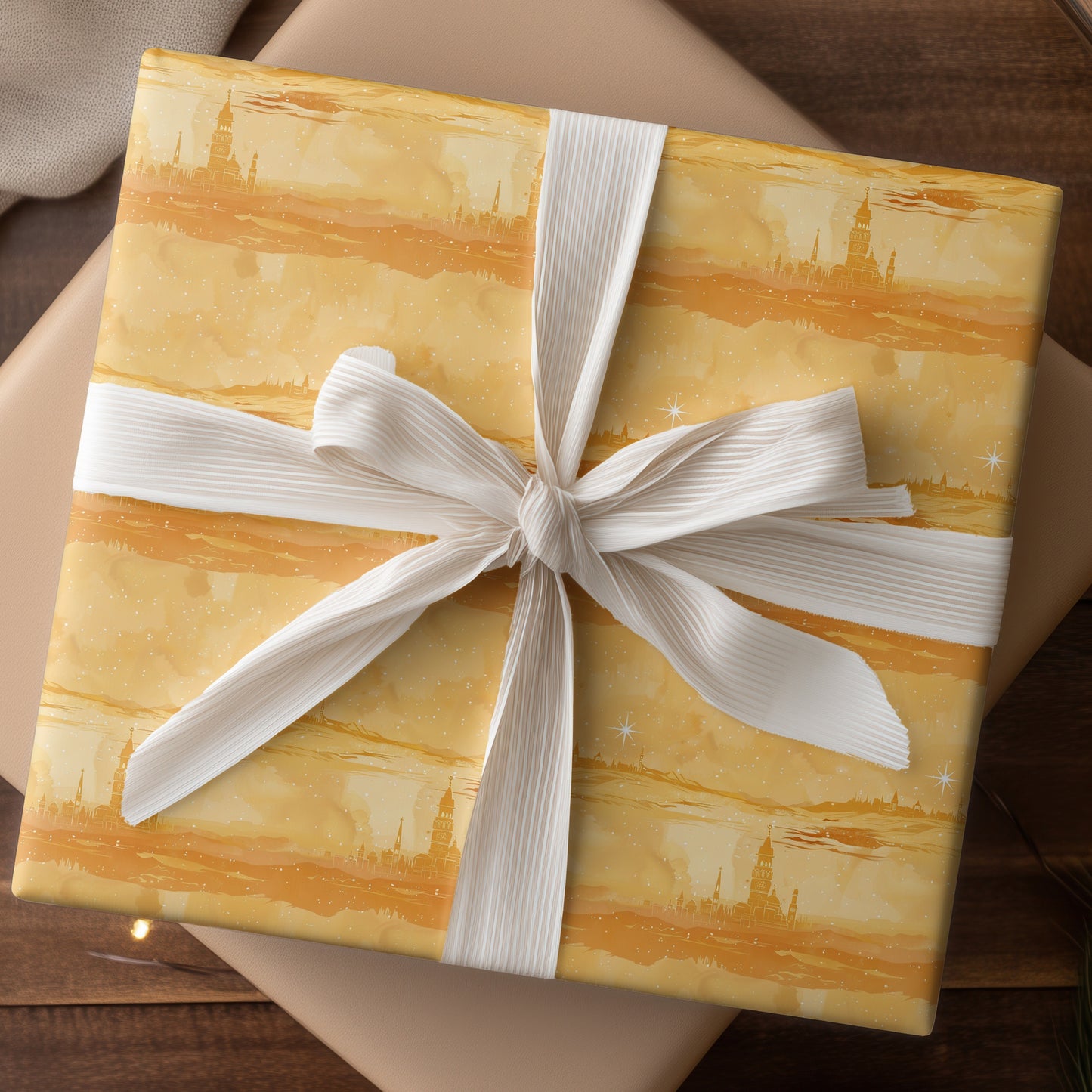 Golden Horizons Breathe Celestial Light