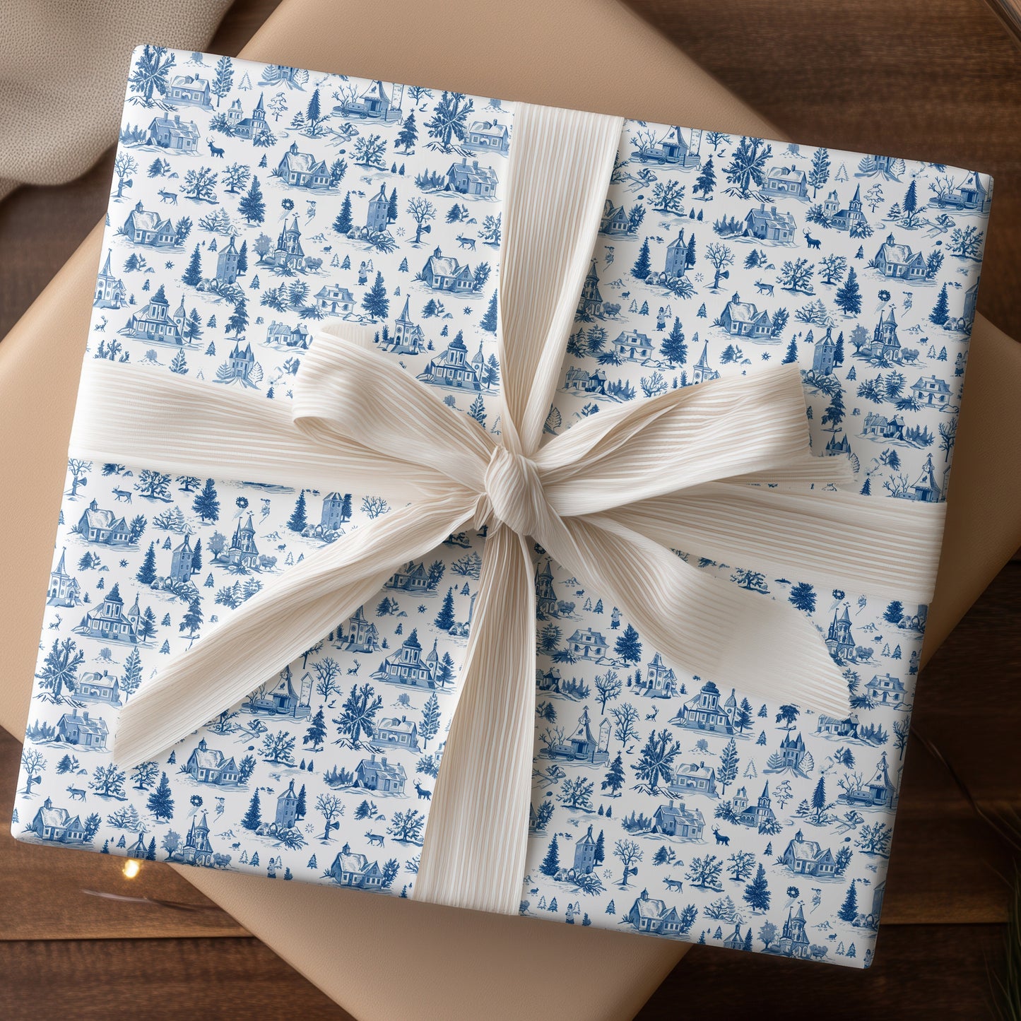 Winter's Blue Porcelain Memories