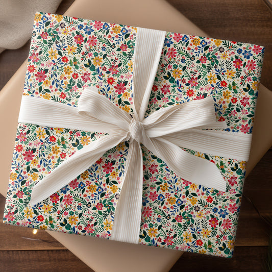 Dancing Blooms Across Soft Meadows