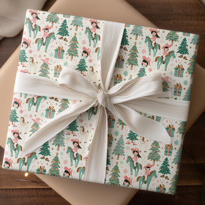 Cowgirls Ride Christmas Magic