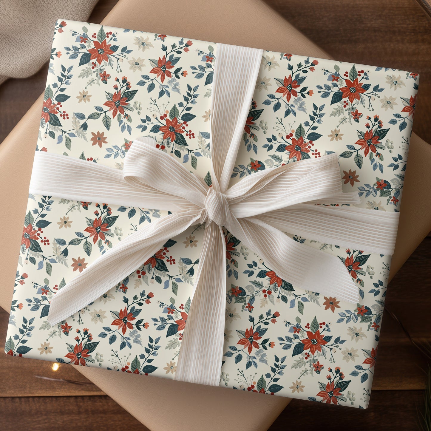 Winter Blooms Dance Softly