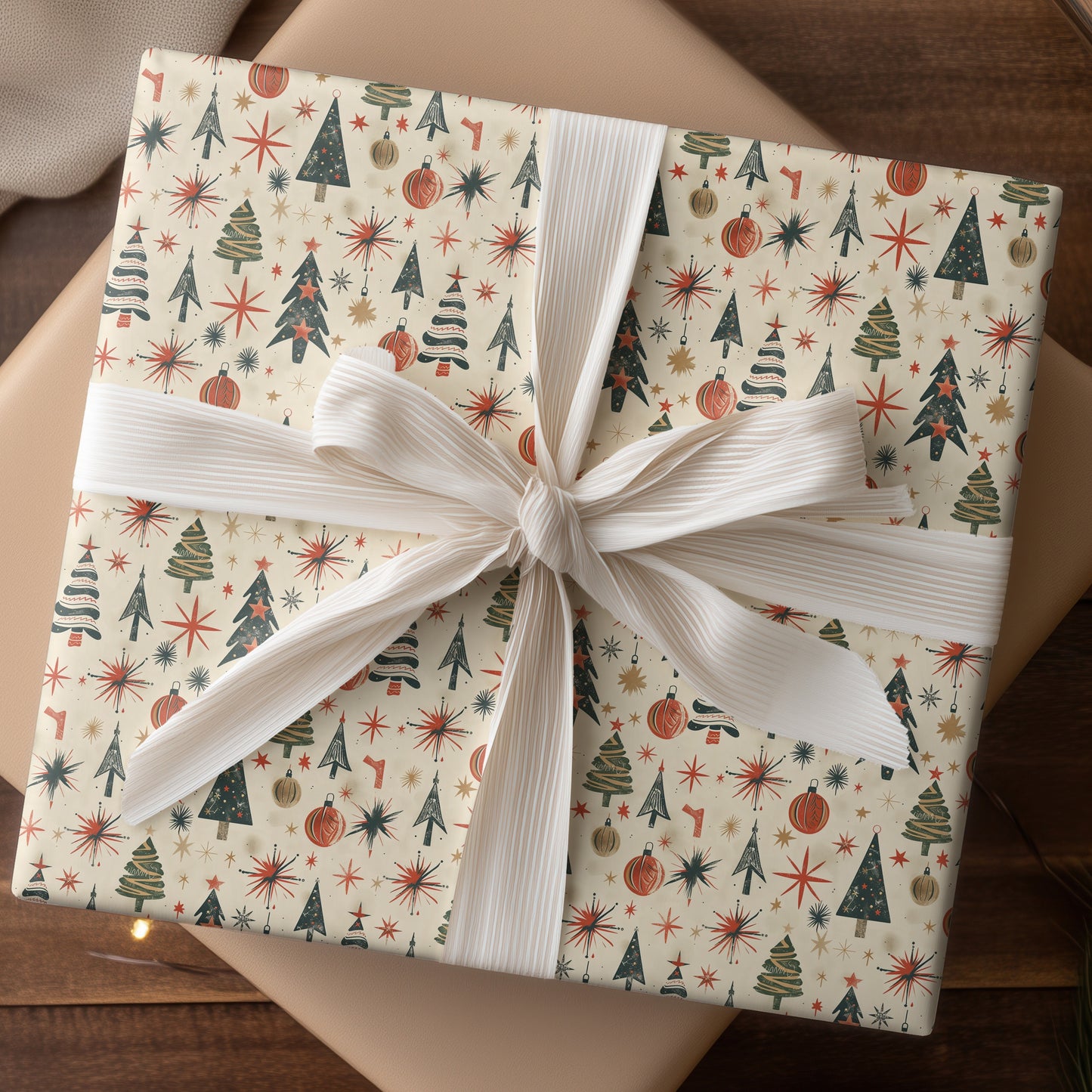 Stars Spark Between Winter Trees