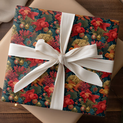 Goldfish Ballet Among Coral Dreams