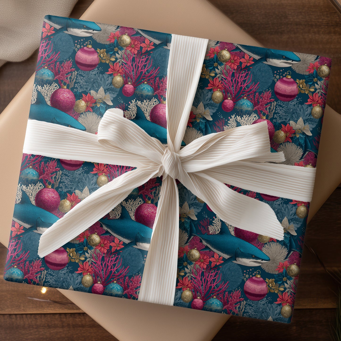 Shark Carols Through Coral Christmas