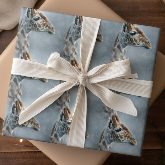 Soft Snow Crowns Distant Traveler