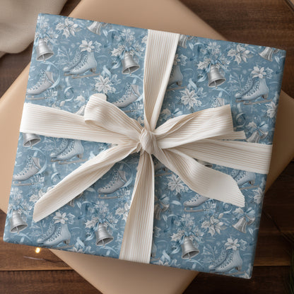 Silver Blades Dancing Through Frost