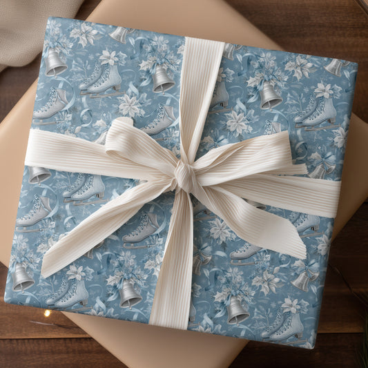 Silver Blades Dancing Through Frost