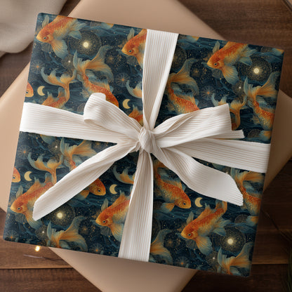 Midnight Currents Dance Celestial Waters