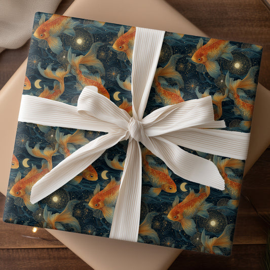 Midnight Currents Dance Celestial Waters