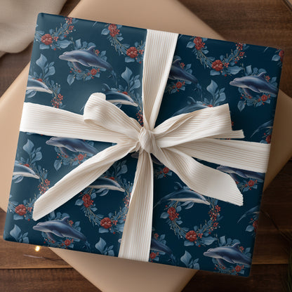 Ocean's Ballet In Midnight Blue