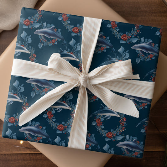 Ocean's Ballet In Midnight Blue