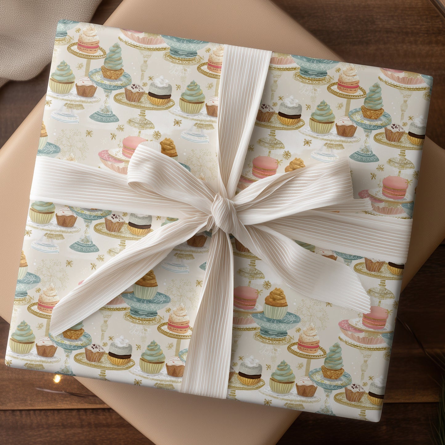 Sweet Snowflakes Dancing On Pedestals