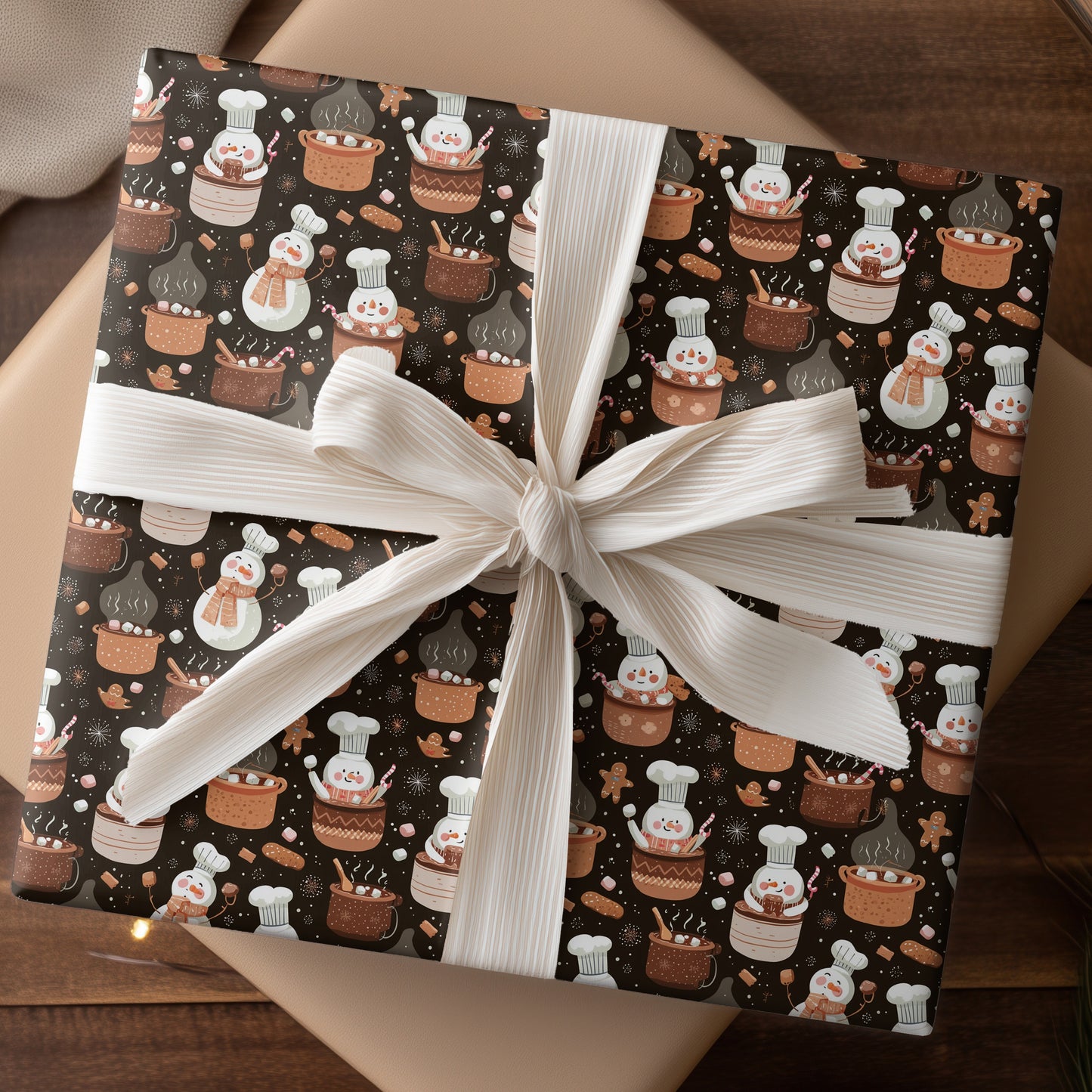 Cocoa Chefs Dancing Through Winter