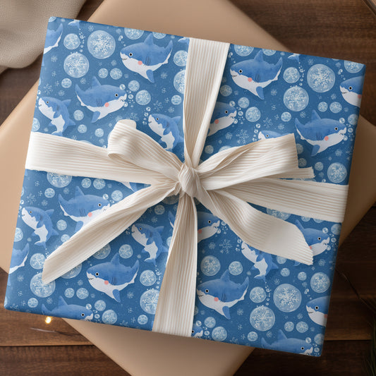 Sharks Drift Through Crystal Worlds