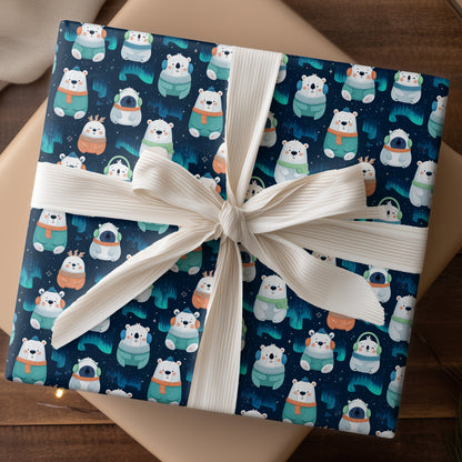 Arctic Friends Dancing Through Starlight